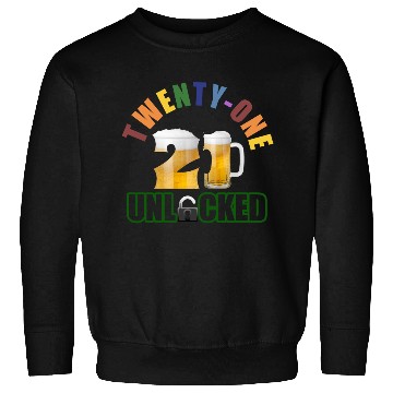 Discover 21 yo bday boy 1 Sweatshirts