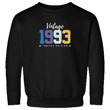 Discover 30 Years Vintage 1993 Retro 30th Birthday Sweatshirts