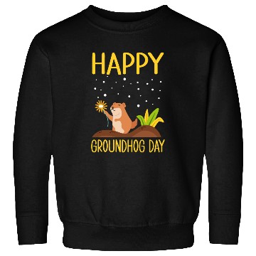 Discover Happy Groundhog Day Sweatshirts