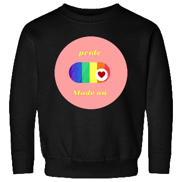 Discover Colorful Pride Mode LGBT Circle Sticker 1 modified Sweatshirts
