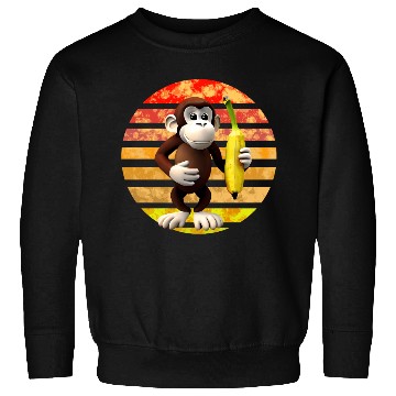 Discover Banana monkey Sweatshirts