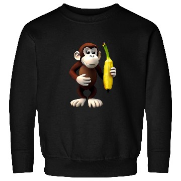 Discover Banana monkey Sweatshirts