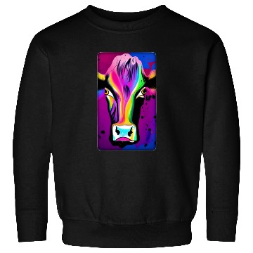 Discover Illustration, Cattle, digital painting Sweatshirts