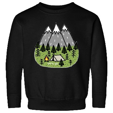 Discover Camping Mountain Sweatshirts