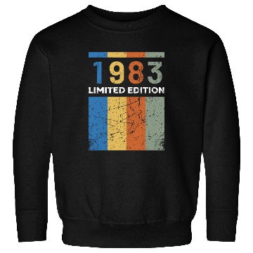 Discover 40 Years Vintage 1983 Retro 40th Birthday Sweatshirts