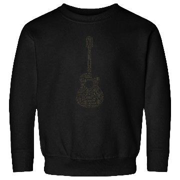 Discover Guitar from notes Sweatshirts