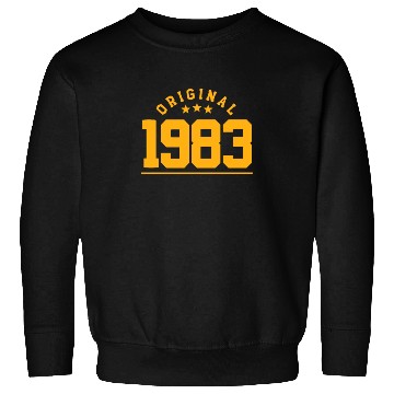 Discover 40 Years Vintage 1983 Retro 40th Birthday Sweatshirts