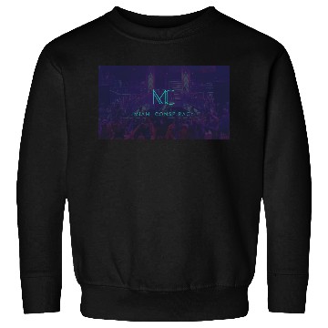 Discover Miami Conspiracy Green Party background Sweatshirts