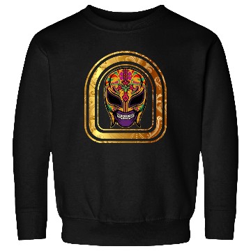Discover Dia De Los Muertos Sweatshirts, Lucha Libre El Santo