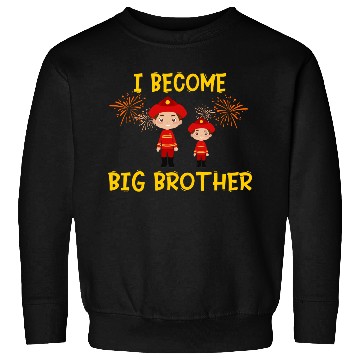Discover Big brother fire truck fireman Sweatshirts