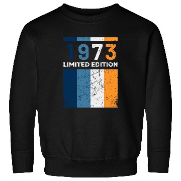 Discover 50 Years Vintage 1973 Retro 50th Birthday Sweatshirts