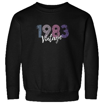Discover 40 Years Vintage 1983 Retro 40th Birthday Sweatshirts