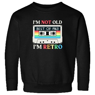 Discover 60 Years Vintage 1963 Retro 60th Birthday Sweatshirts