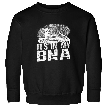 Discover Go Kart Racer Pit Crew Car Racing Karting Sweatshirts