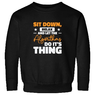 Discover Computer Algorithm Programmer Artificial Sweatshirts