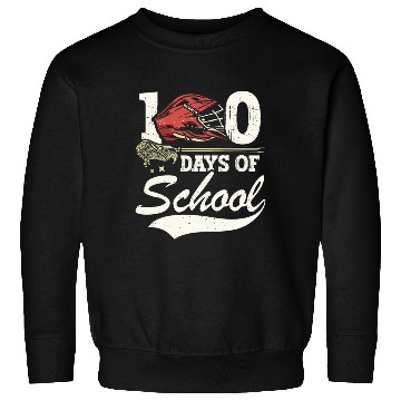 Discover 100 Days Of School Sports Game Lacrosse Player Sweatshirts