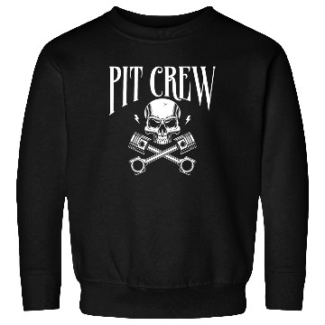 Discover Drag Racing Race Car Pit Crew Sweatshirts