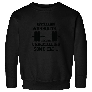 Discover Installing Workout Gym Lover Exercise Sweatshirts
