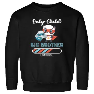 Discover Big brother super hero panda elephant Sweatshirts