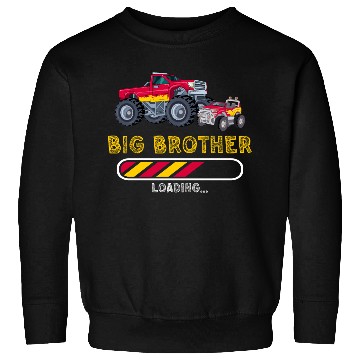 Discover Big brother car monstertruck Sweatshirts