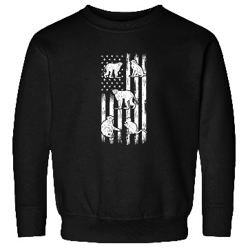 Discover Monkey American Flag Monkey Chimpanzee Orangutan M Sweatshirts