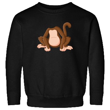 Discover Funny Monkey Chimpanzee - Funny Orangutan Monkey Sweatshirts