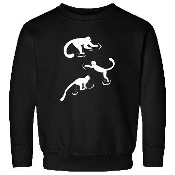 Discover Chimpanzee Orangutan Monkeys - Cute Monkeys Sweatshirts