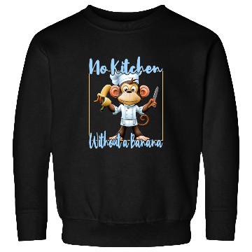 Discover Banana Vibes kitchen monkey Sweatshirts