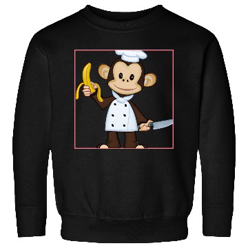 Discover Banana monkey cooks Sweatshirts