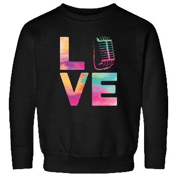 Discover Karaoke Singer Microphone Vocalist Sweatshirts