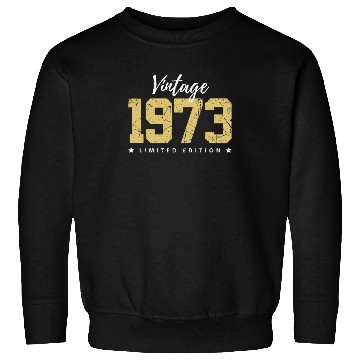 Discover 50 Years Vintage 1973 Retro 50th Birthday Sweatshirts