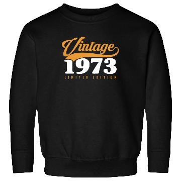 Discover 50 Years Vintage 1973 Retro 50th Birthday Sweatshirts
