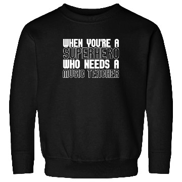 Discover Music Teacher Sweatshirts