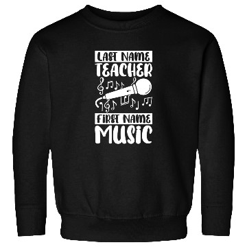 Discover Music Teacher Mic Sweatshirts