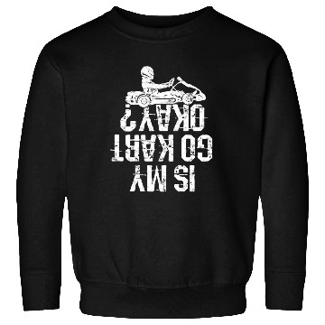 Discover Go Kart Racer Pit Crew Car Racing Karting Sweatshirts