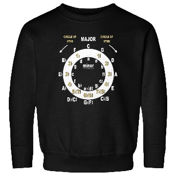 Discover Circle Of Fourths & Fifths Sweatshirts