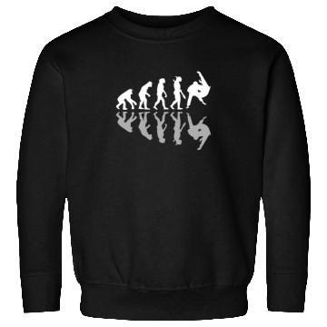 Discover Human Evolution Judo Martial Arts Lover MMA Humor Sweatshirts