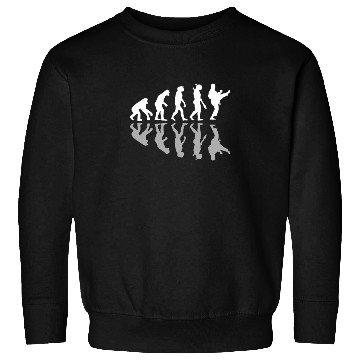 Discover Human Evolution Karate Martial Arts Lover MMA Sweatshirts