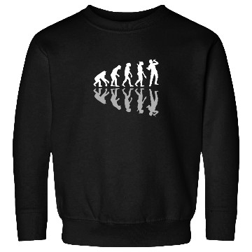 Discover Human Evolution Singer Singing Music Lover Sweatshirts
