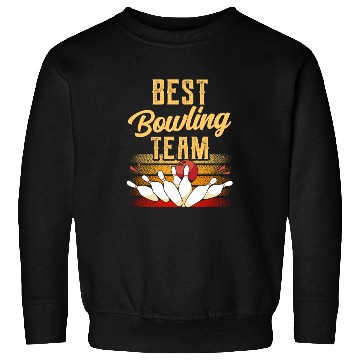 Discover Best Bowling Team Hobby Bowler Crew Sweatshirts