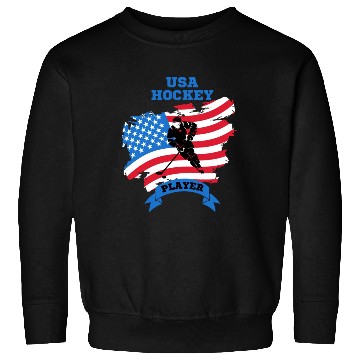 Discover USA hockey player Sweatshirts
