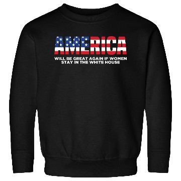 Discover America Will Be Great Again Black Sweatshirts