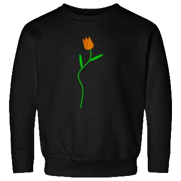 Discover Orange with stem Sweatshirts