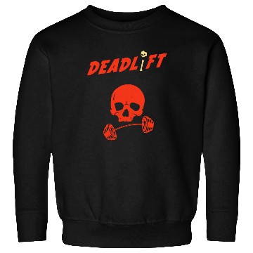 Discover Deadlift Workout Skull Sweatshirts