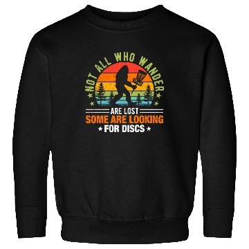 Discover Funny Bigfoot Discs for Disc Golf Sweatshirts