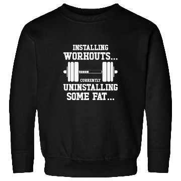 Discover Installing Workout Gym Lover Exercise Sweatshirts