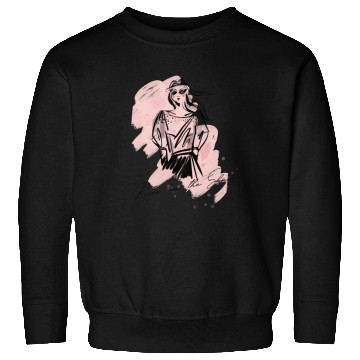 Discover Roses in the Shadow (Pink Shadow Lady) Sweatshirts