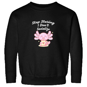 Discover Stop Staring I Dont Socialize Nerd Introvert Weird Sweatshirts