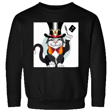 Discover Cat joker Playing Cards | Gifts for Cat Lovers Sweatshirts