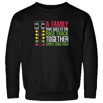 Discover Drag Racing Race Car Family A Sweatshirts